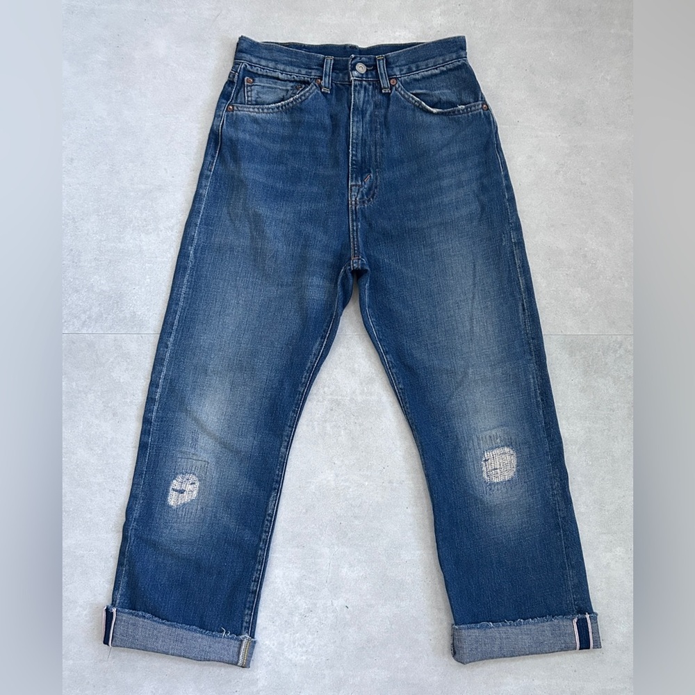 Levi’s Vintage Clothing  701 Selvedge straight leg Jeans Big E | 28 Zip Fly